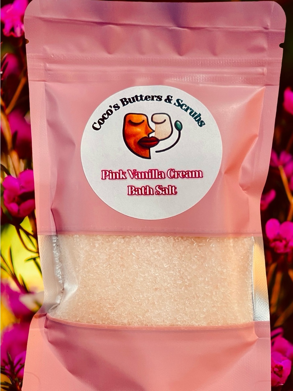 Pink Vanilla Cream Bath Salt
